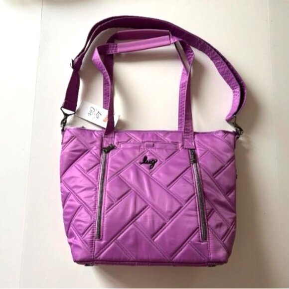 Lug Rally Tote Bag Acai Berry - Picture 7 of 14